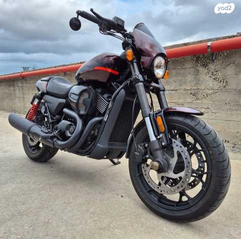 מודעת רכב הרלי דיווידסון סטריט רוד 750