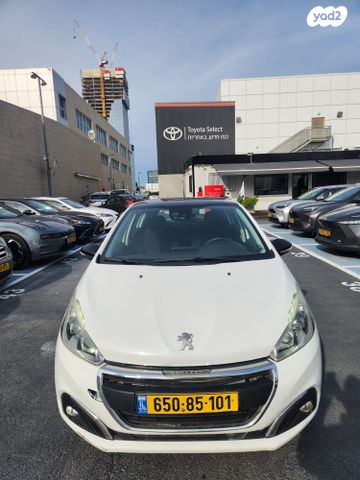 מודעת רכב פיג'ו 208