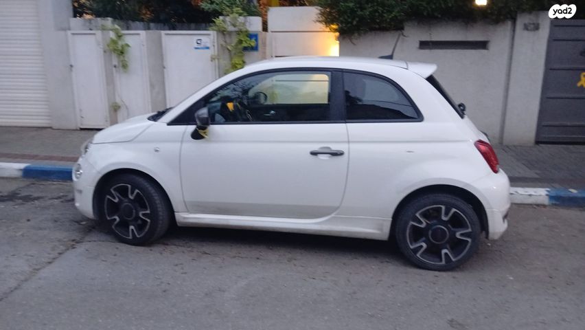 מודעת רכב פיאט 500