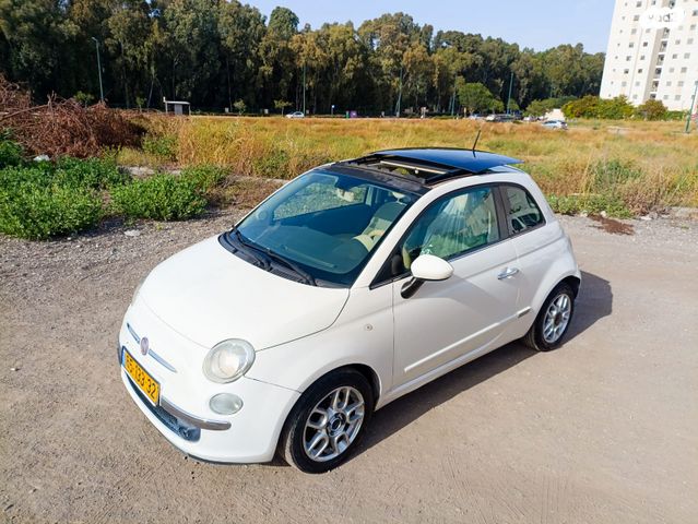 מודעת רכב פיאט 500