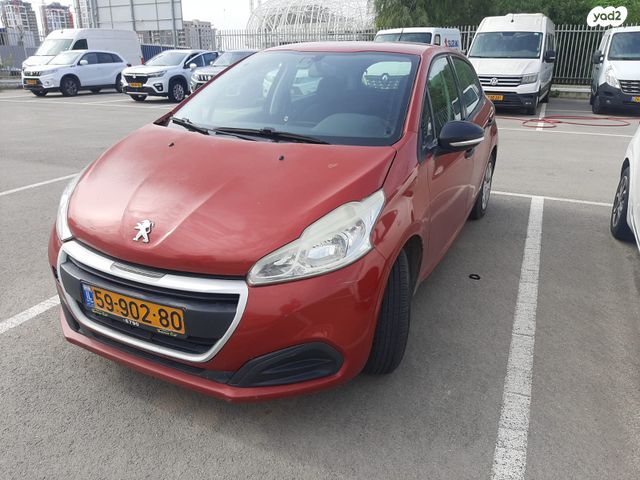 מודעת רכב פיג'ו 208