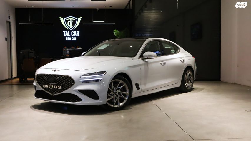 מודעת רכב ג'נסיס G70