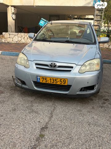 מודעת רכב טויוטה קורולה