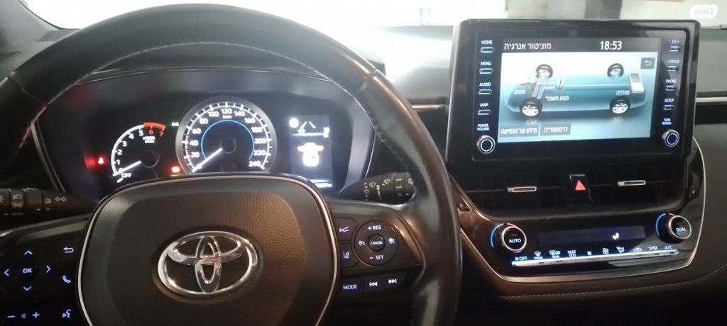 מודעת רכב טויוטה קורולה