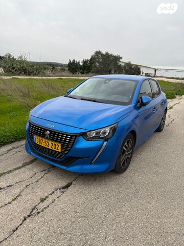 מודעת רכב פיג'ו 208