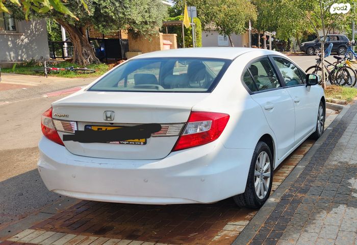 מודעת רכב הונדה סיוויק