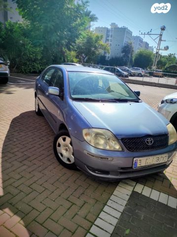 מודעת רכב טויוטה קורולה