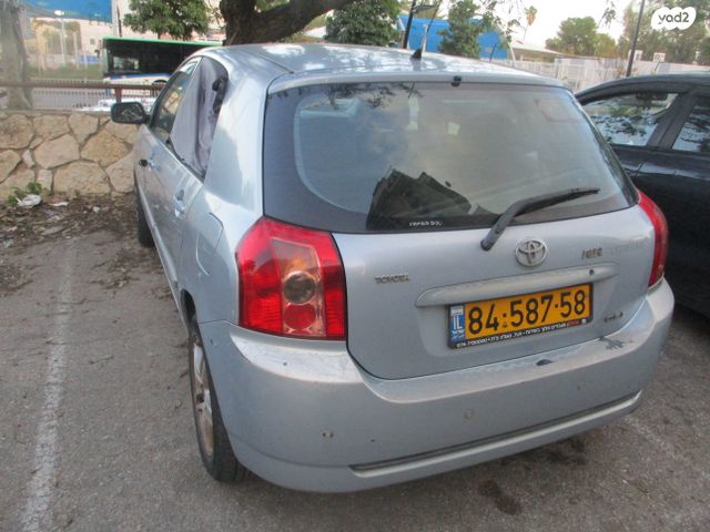 מודעת רכב טויוטה קורולה