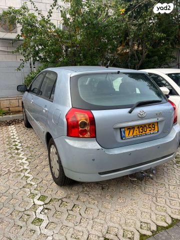 מודעת רכב טויוטה קורולה