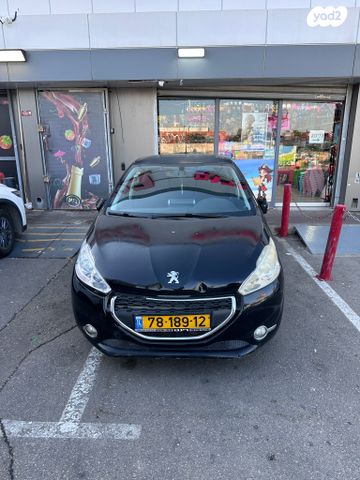 מודעת רכב פיג'ו 208