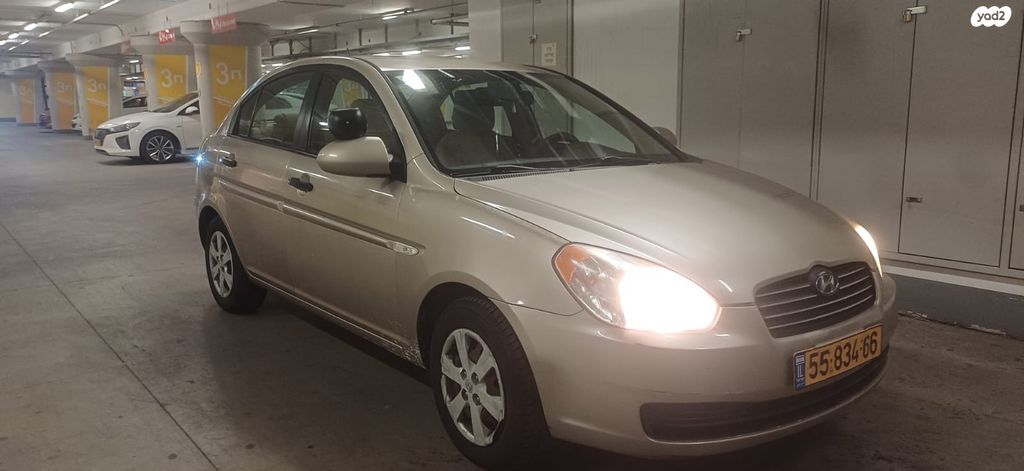 מודעת רכב יונדאי אקסנט i25