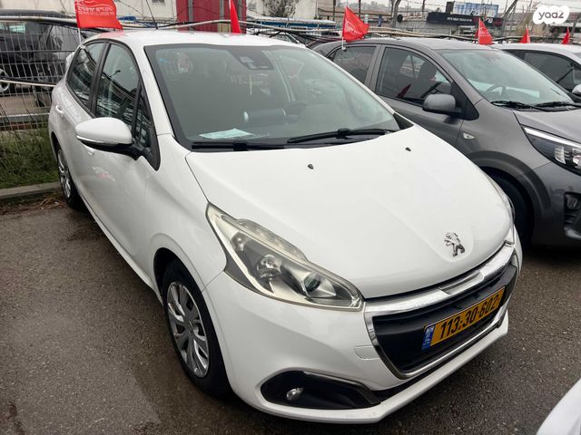 מודעת רכב פיג'ו 208