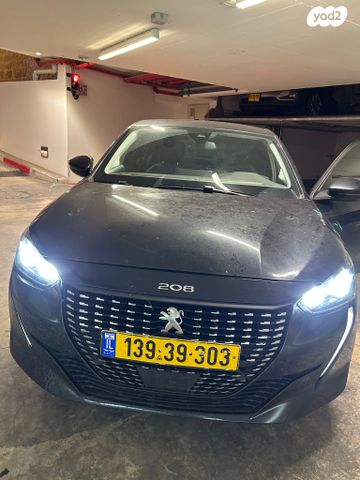 מודעת רכב פיג'ו 208