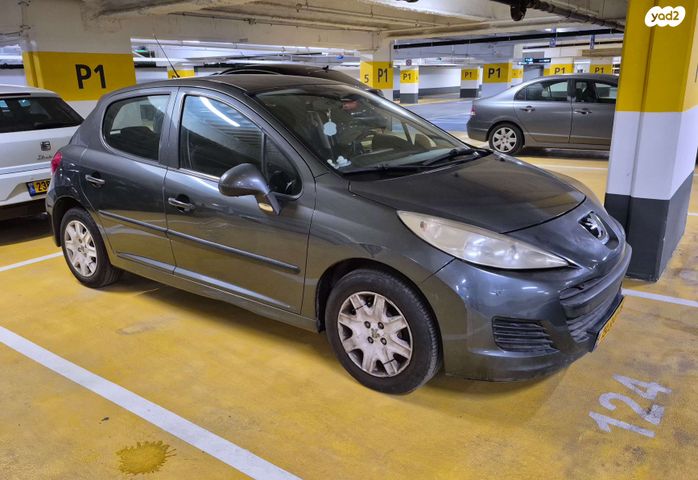 מודעת רכב פיג'ו 207