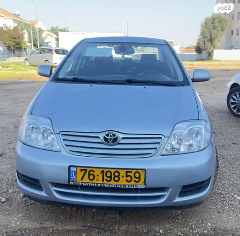 מודעת רכב טויוטה קורולה