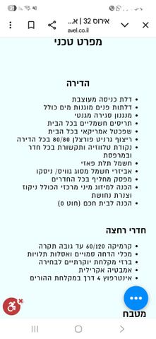 גג/ פנטהאוז, אמא שלום 15, אירוס, ירוחם