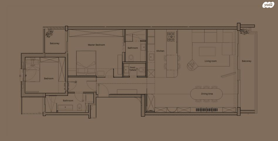 דירה, יהודה הימית 10, צפון יפו, המושבה האמריקאית-גרמנית, תל אביב יפו