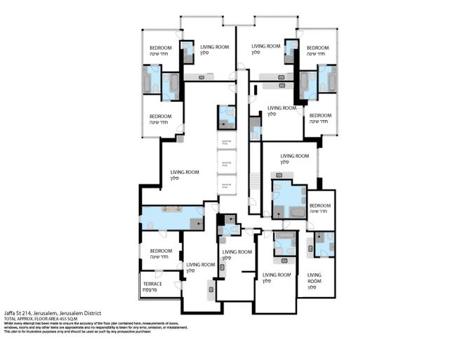 גג/ פנטהאוז, יפו, מקור ברוך, ירושלים