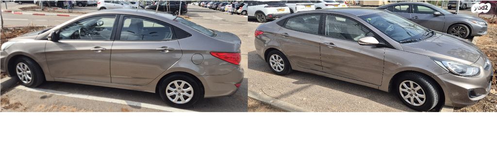 מודעת רכב יונדאי אקסנט i25