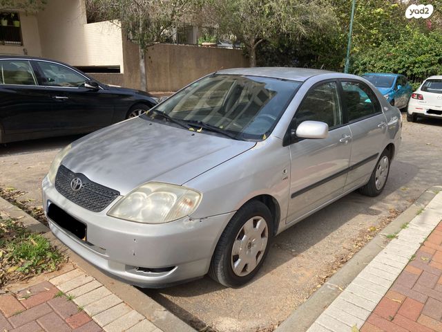 מודעת רכב טויוטה קורולה