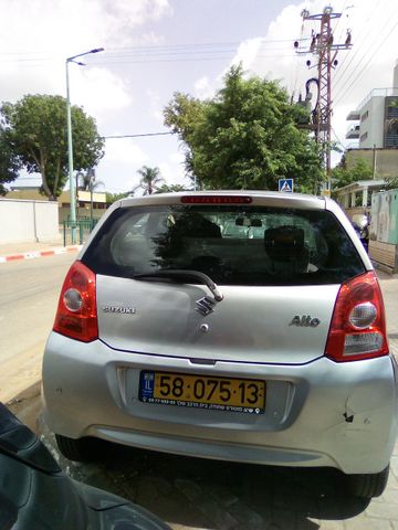 מודעת רכב סוזוקי אלטו