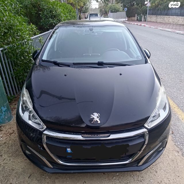 מודעת רכב פיג'ו 208