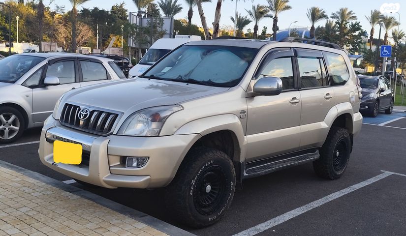 מודעת רכב טויוטה לנד קרוזר