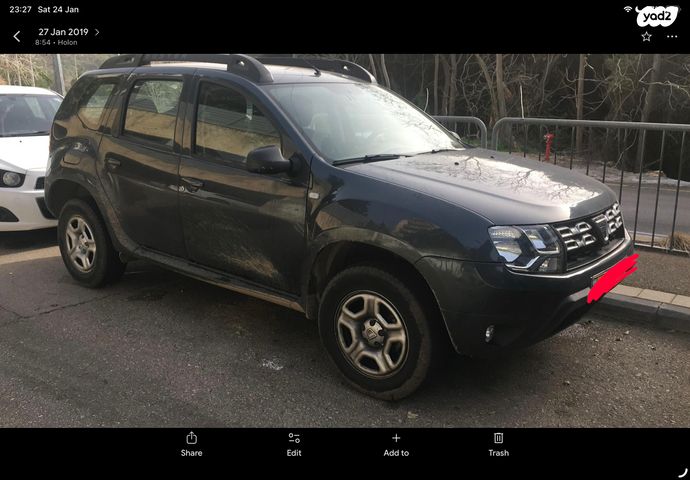 מודעת רכב דאצ'יה דאסטר