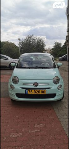 מודעת רכב פיאט 500