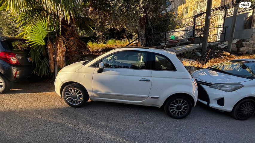 מודעת רכב פיאט 500