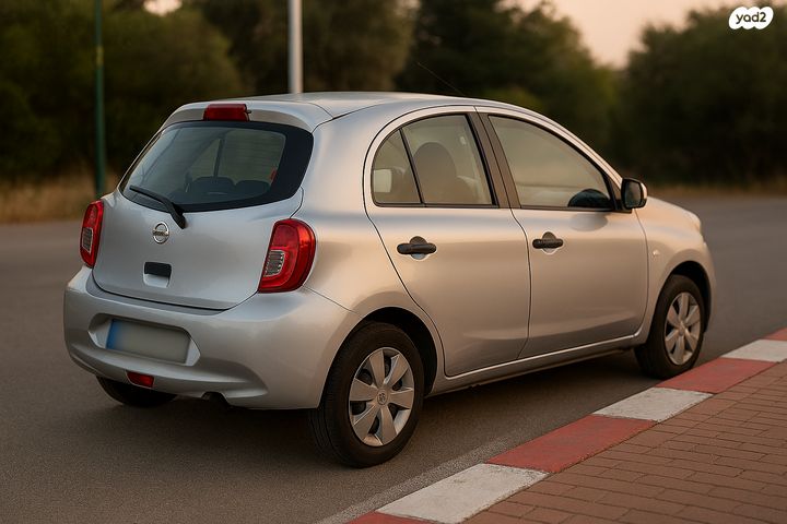 מודעת רכב ניסאן מיקרה