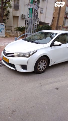 מודעת רכב טויוטה קורולה