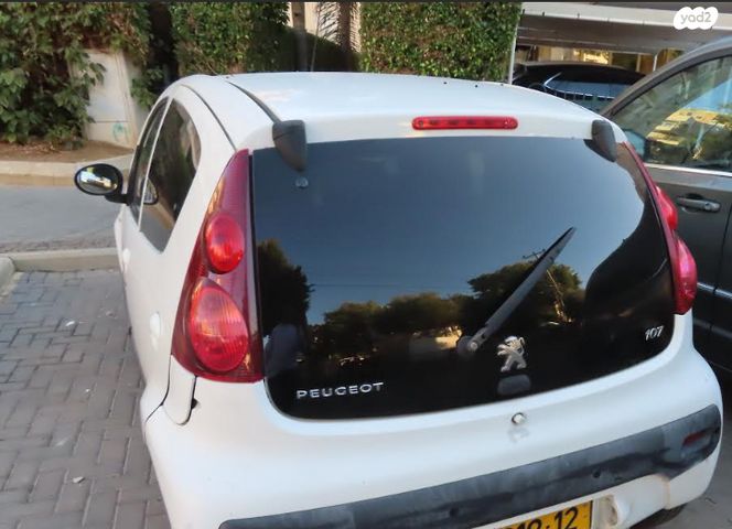 מודעת רכב פיג'ו 107