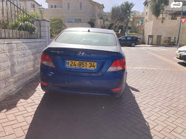 מודעת רכב יונדאי אקסנט i25