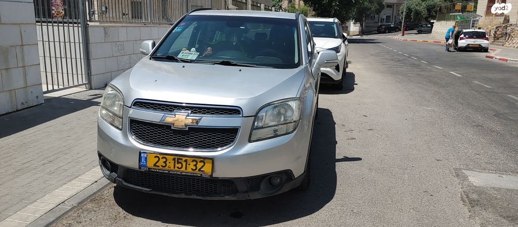 מודעת רכב שברולט אורלנדו