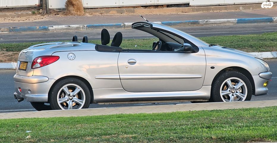 מודעת רכב פיג'ו 206