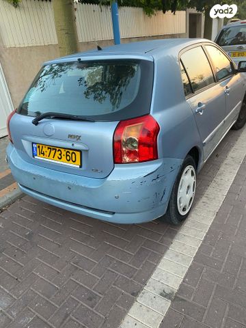 מודעת רכב טויוטה קורולה