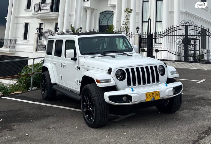 מודעת רכב ג'יפ רנגלר