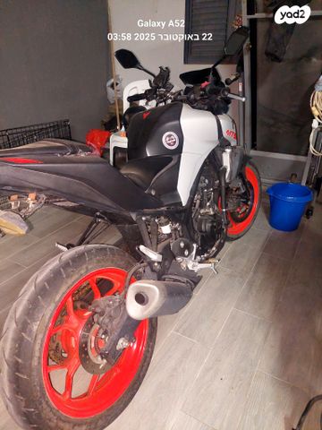 מודעת רכב ימאהה MT-03