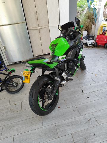 מודעת רכב קאוואסאקי נינג'ה 650