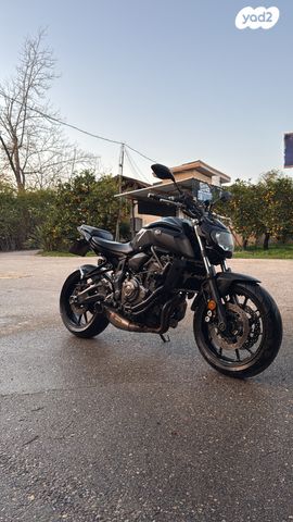 מודעת רכב ימאהה MT 07