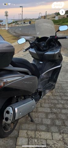 מודעת רכב הונדה סילבר-ווינג 600