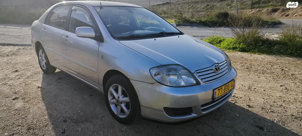 מודעת רכב טויוטה קורולה