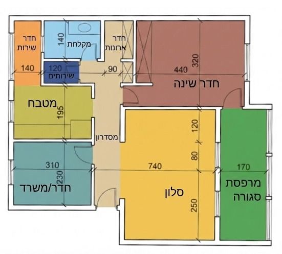 דירה, שדרות ג'יימס דה רוטשילד 12, קרית אליעזר, חיפה