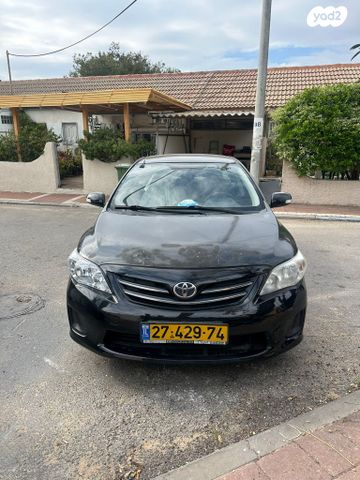 מודעת רכב טויוטה קורולה