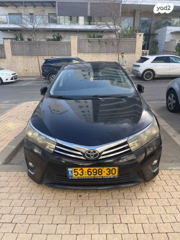 מודעת רכב טויוטה קורולה