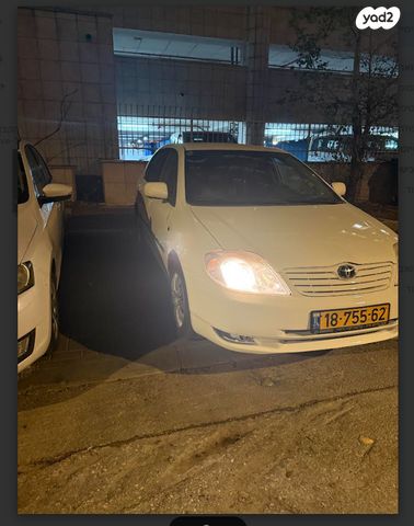 מודעת רכב טויוטה קורולה