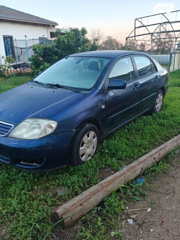 מודעת רכב טויוטה קורולה