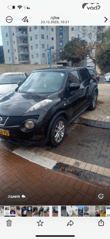 מודעת רכב ניסאן ג'וק