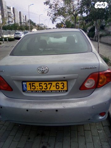 מודעת רכב טויוטה קורולה
